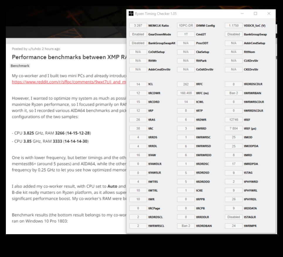 مسائل الذاكرة: تحسين أداء ذاكرة الوصول العشوائي من خلال التوقيتات وXMP