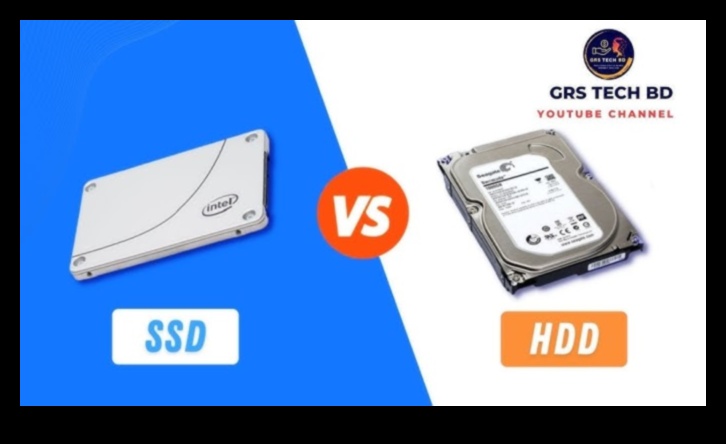 مواجهة التخزين: SSD مقابل HDD وحلول التخزين الهجين