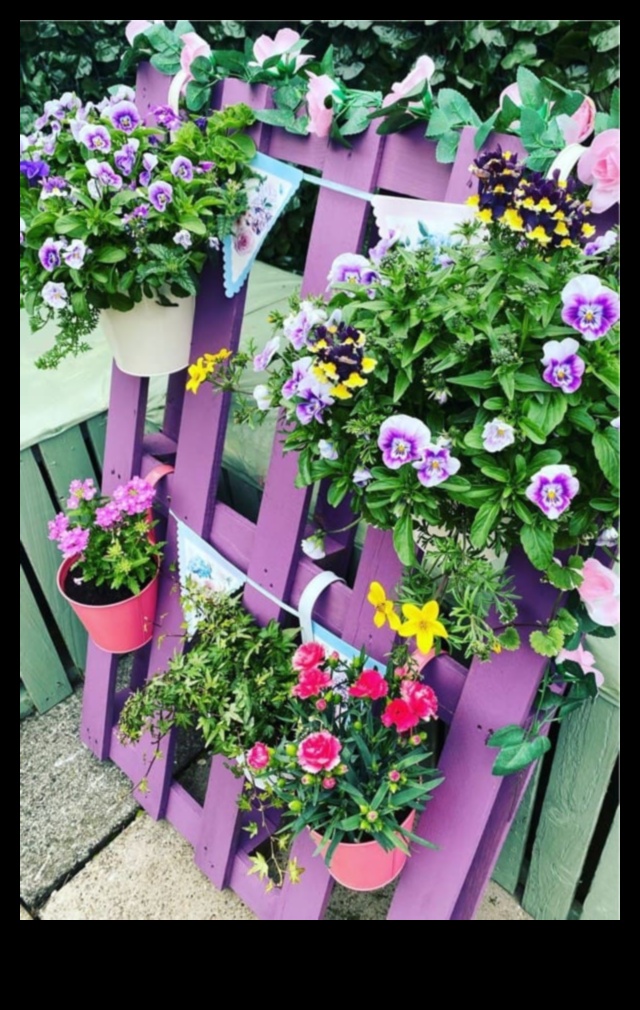 لوحة الطبيعة: إلهام DIY لحديقة ملونة