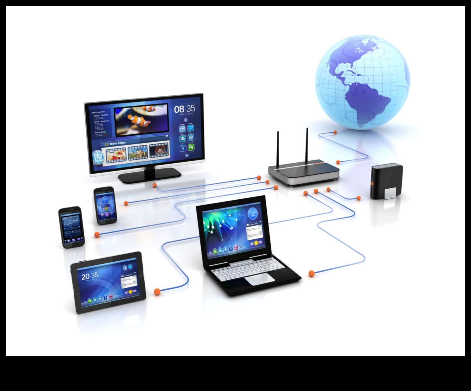 ضروريات الشبكات المكتبية: إلكترونيات لاتصال موثوق وقوي