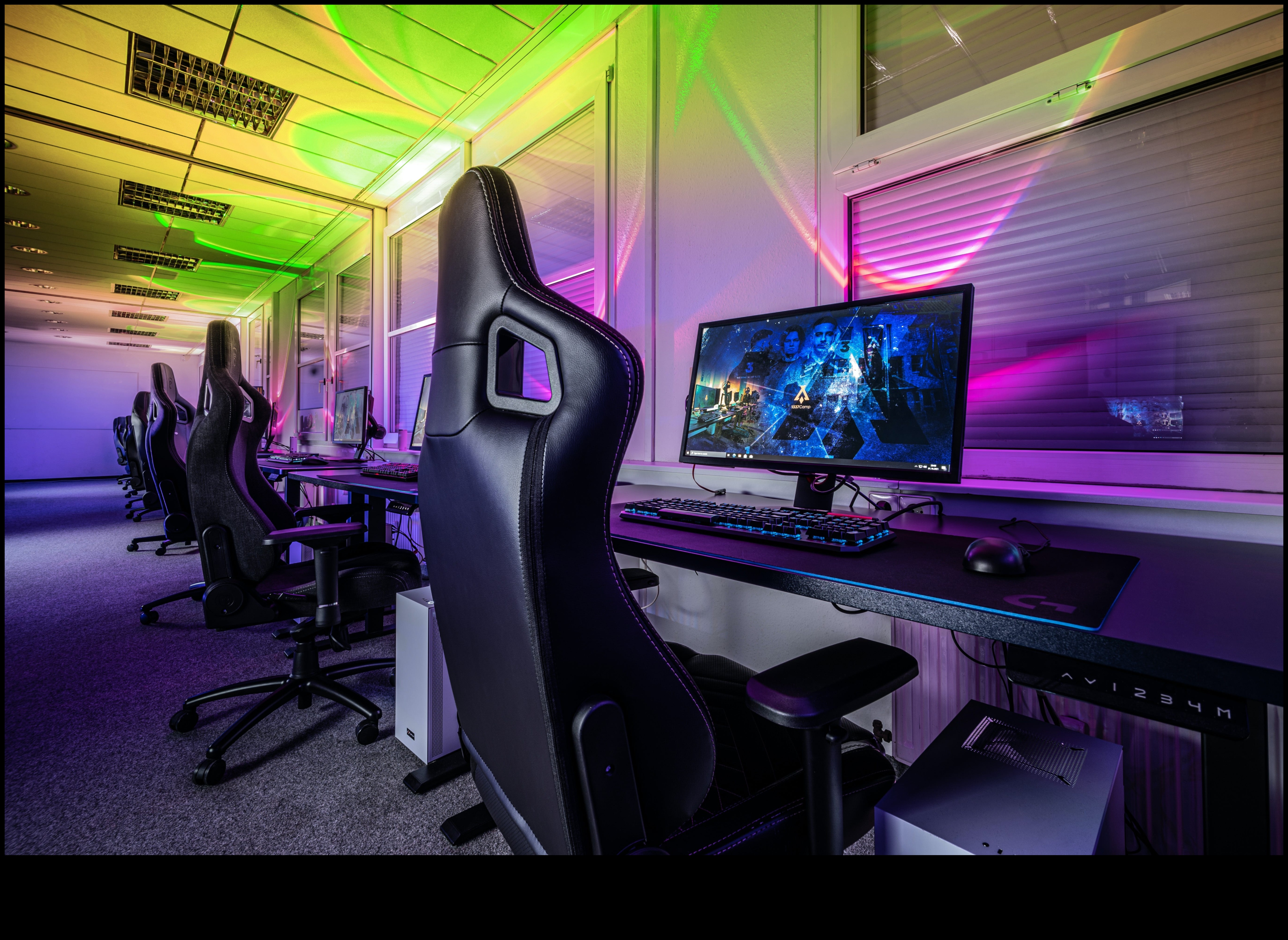 مجموعة كبيرة من معدات الألعاب: ملحقات لأداء الألعاب المثالي