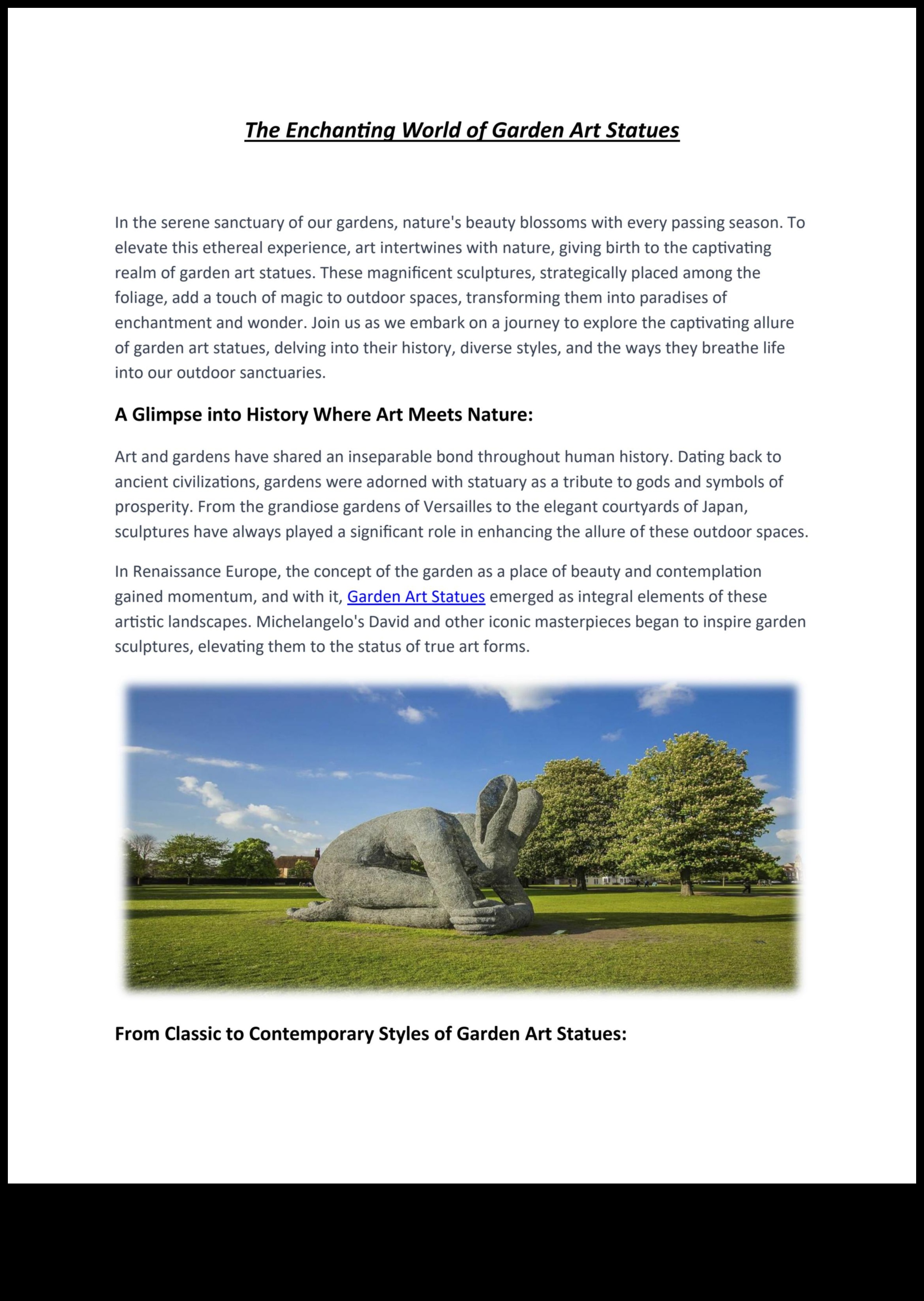 حديقة سيمفونية: صياغة الخلوات الهادئة مع عناصر داهية