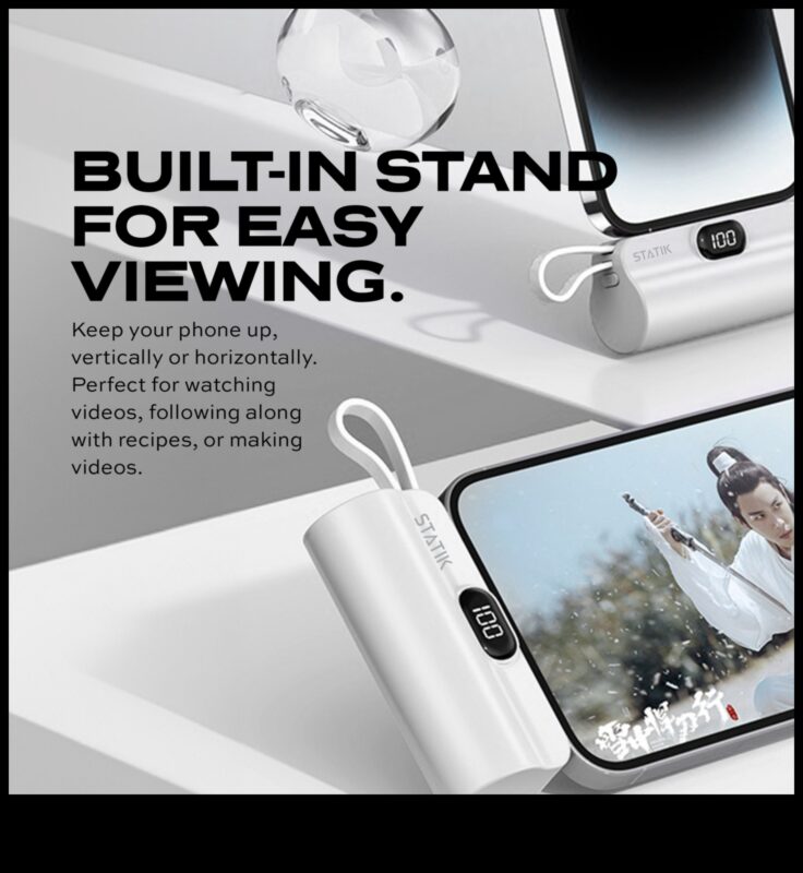 الشحن والانطلاق: ملحقات لشحن الأجهزة بشكل سريع ومريح