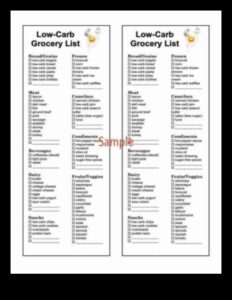 التنقل في ممر البقالة: نصائح للتسوق منخفض الكربوهيدرات
