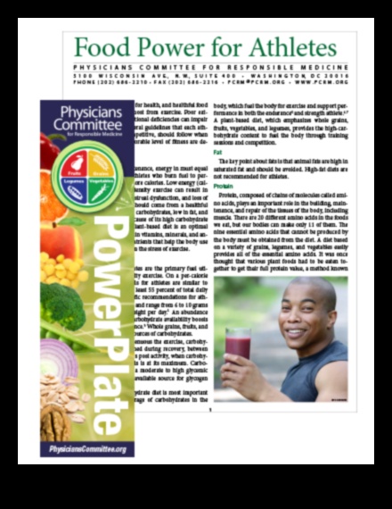 النظام النباتي والأداء الرياضي: قصص الرياضيين الذين يستخدمون النباتات