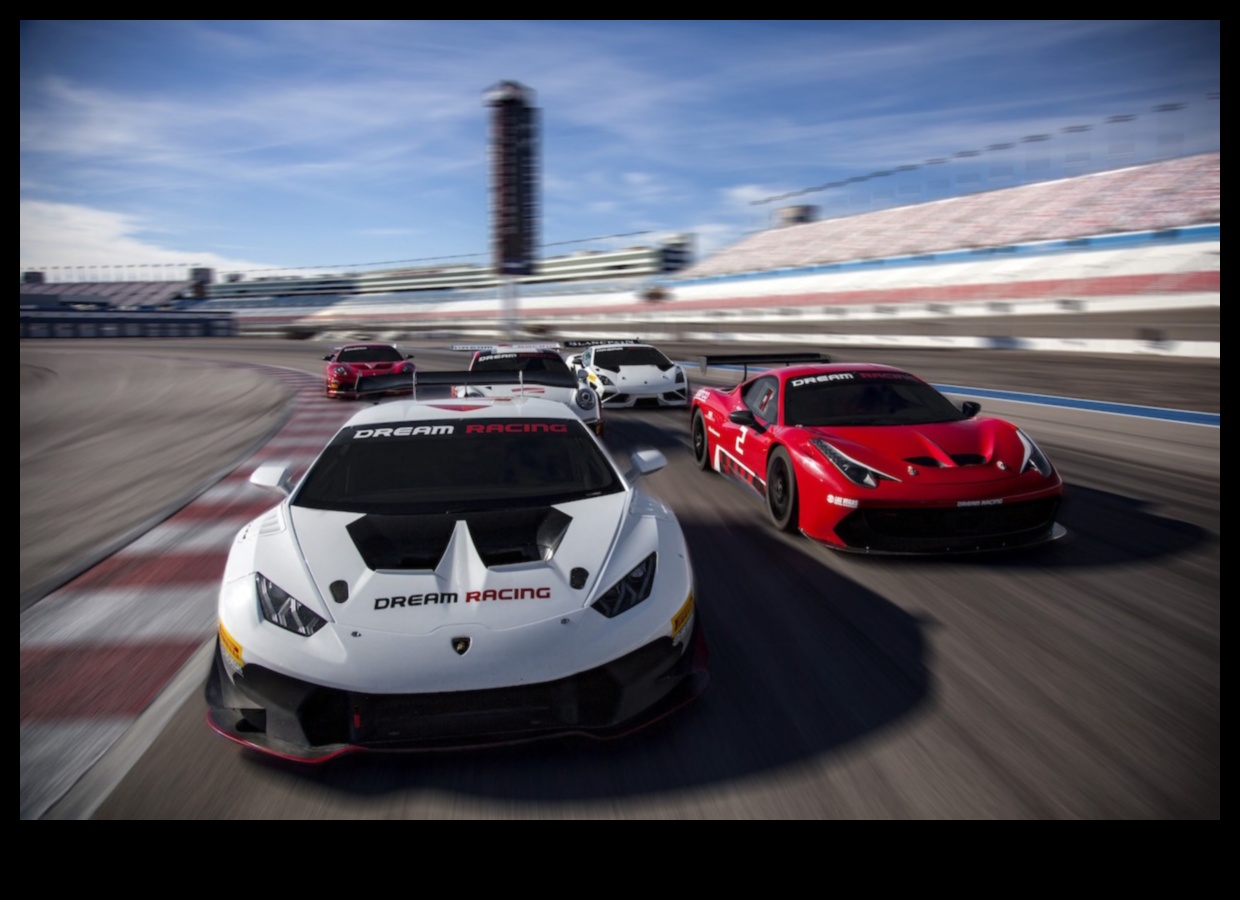 مدفوعة إلى الإثارة: إثارة مغامرات السيارات الرياضية